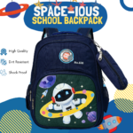 Bayberry Kids Astronaut Printed Unisex School Bags For Boys.