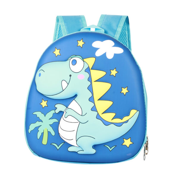 Bayberry Dino School Bags For Kids (Blue)