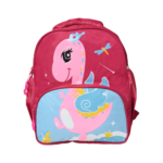 Bayberry Duck Cartoon Printed Bag For Kids (Red)