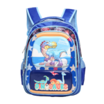 Bayberry Dino Print School Bags Baby – Boy / Girls,(Blue).