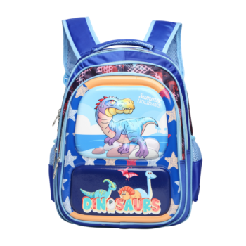 Bayberry Dino Print School Bags Baby – Boy / Girls,(Blue).