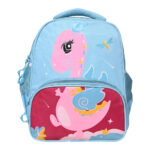 Bayberry Duck Cartoon Printed Bag For Kids (Sky Blue).