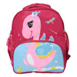 Bayberry  Duck Cartoon Printed Bag For Kids (Red)